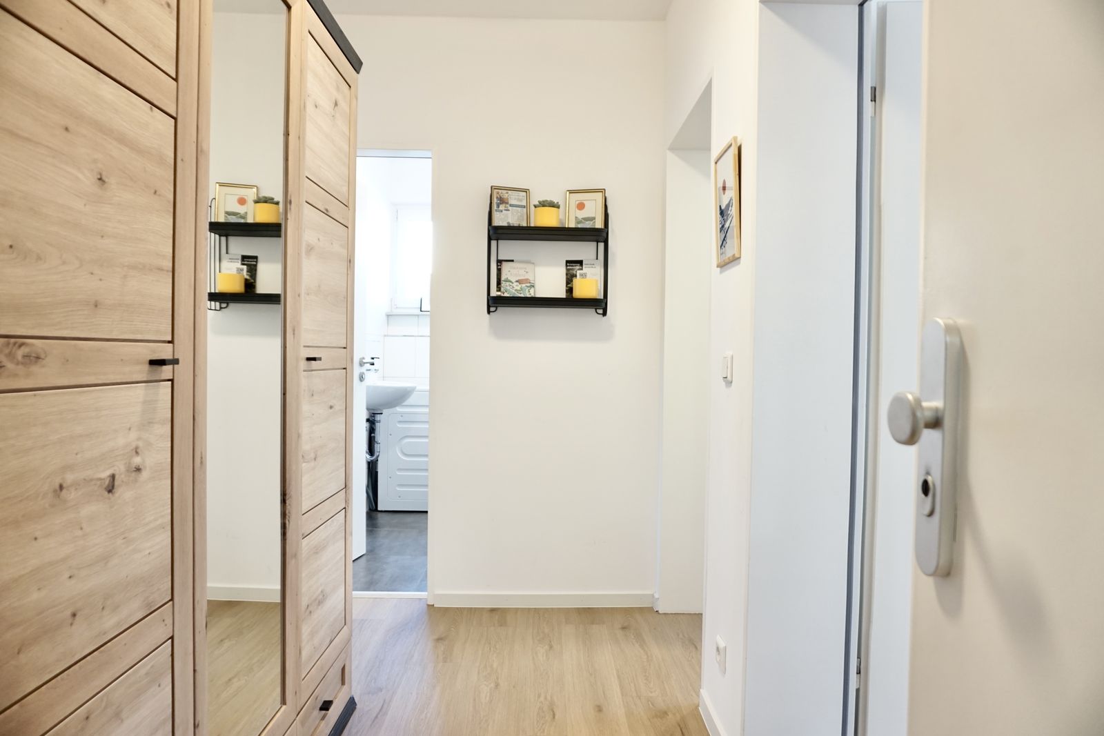 Flur der Ferienwohnung Braunbär