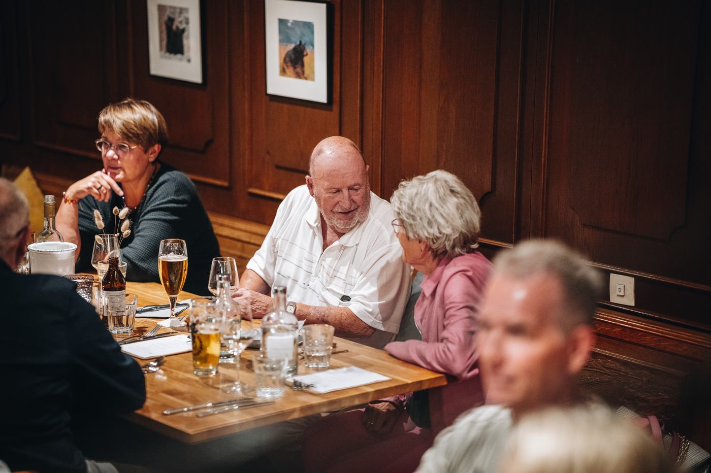 Gute Gespräche am Tisch