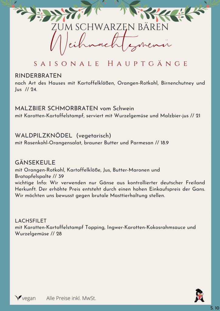 Winterspeisekarte 2024 Seite 2